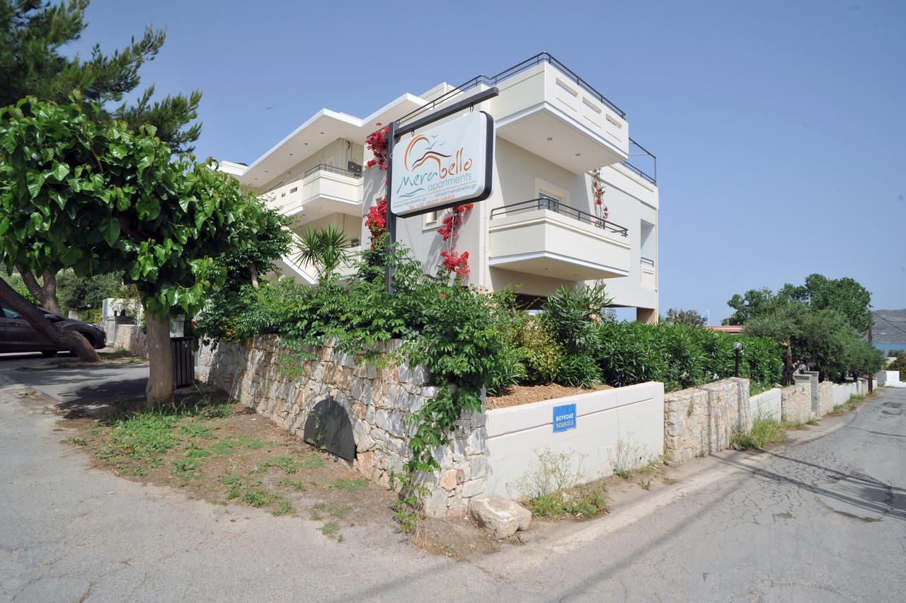 Merabello Apartments Agia Marina Buitenkant foto