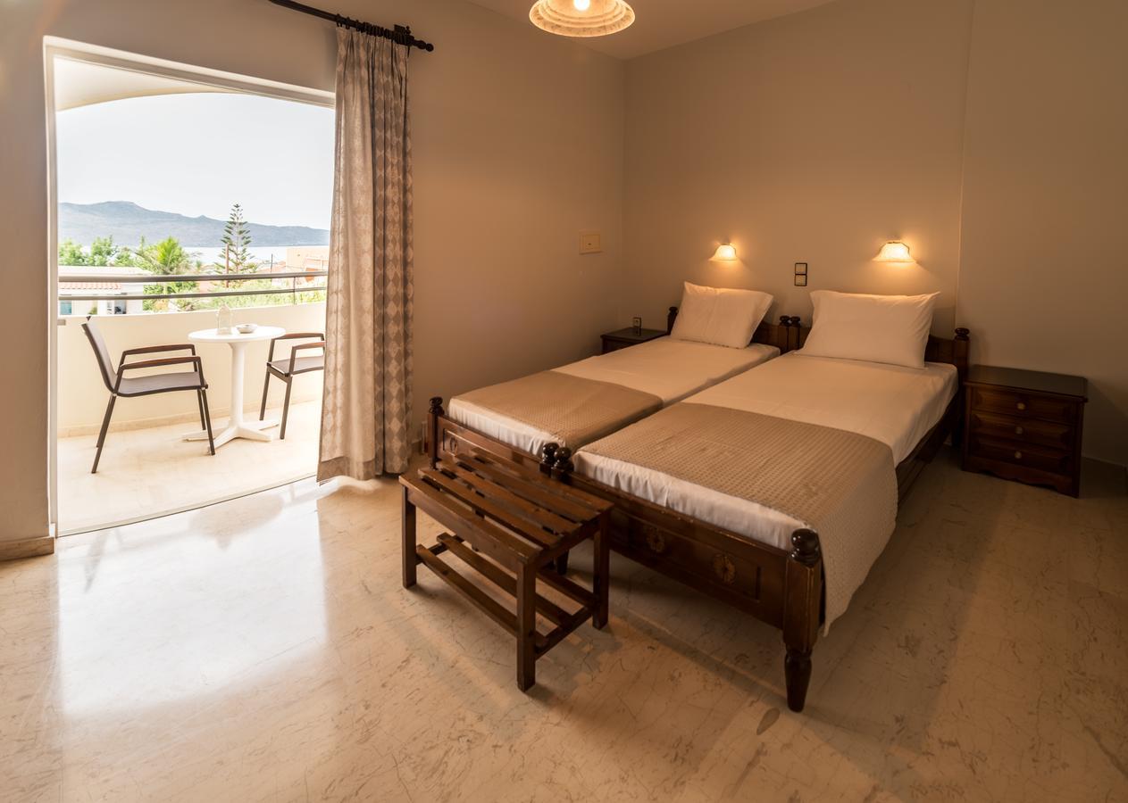 Merabello Apartments Agia Marina Buitenkant foto