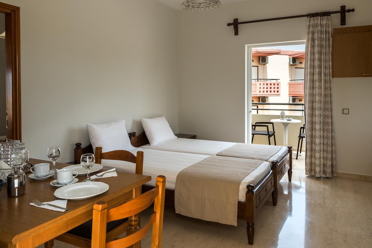 Merabello Apartments Agia Marina Buitenkant foto